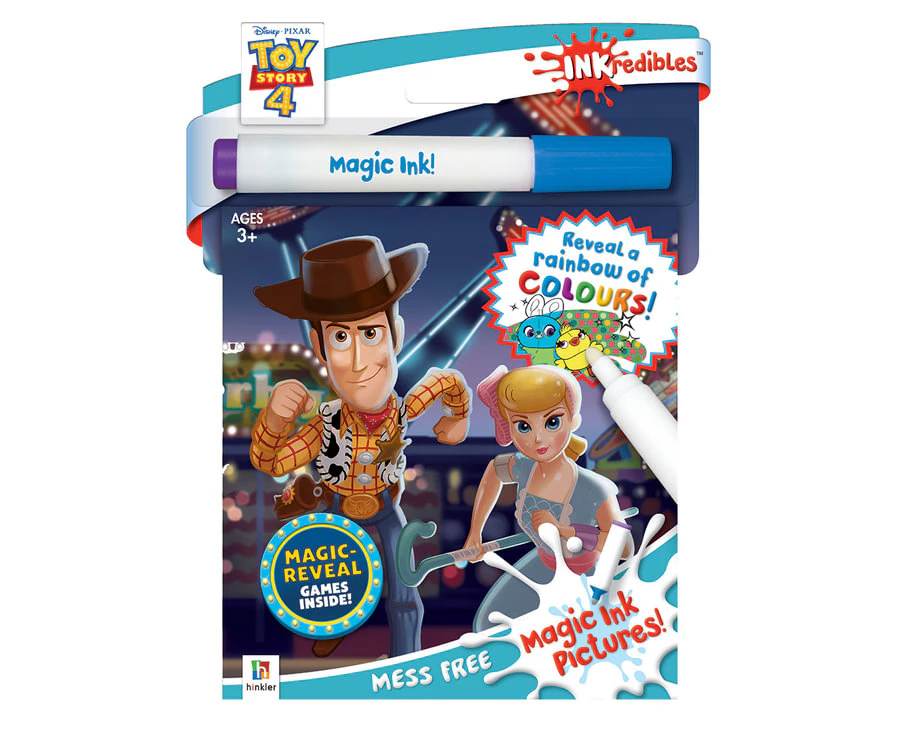 Inkredibles Toy Story 4 Magic Ink Pictures