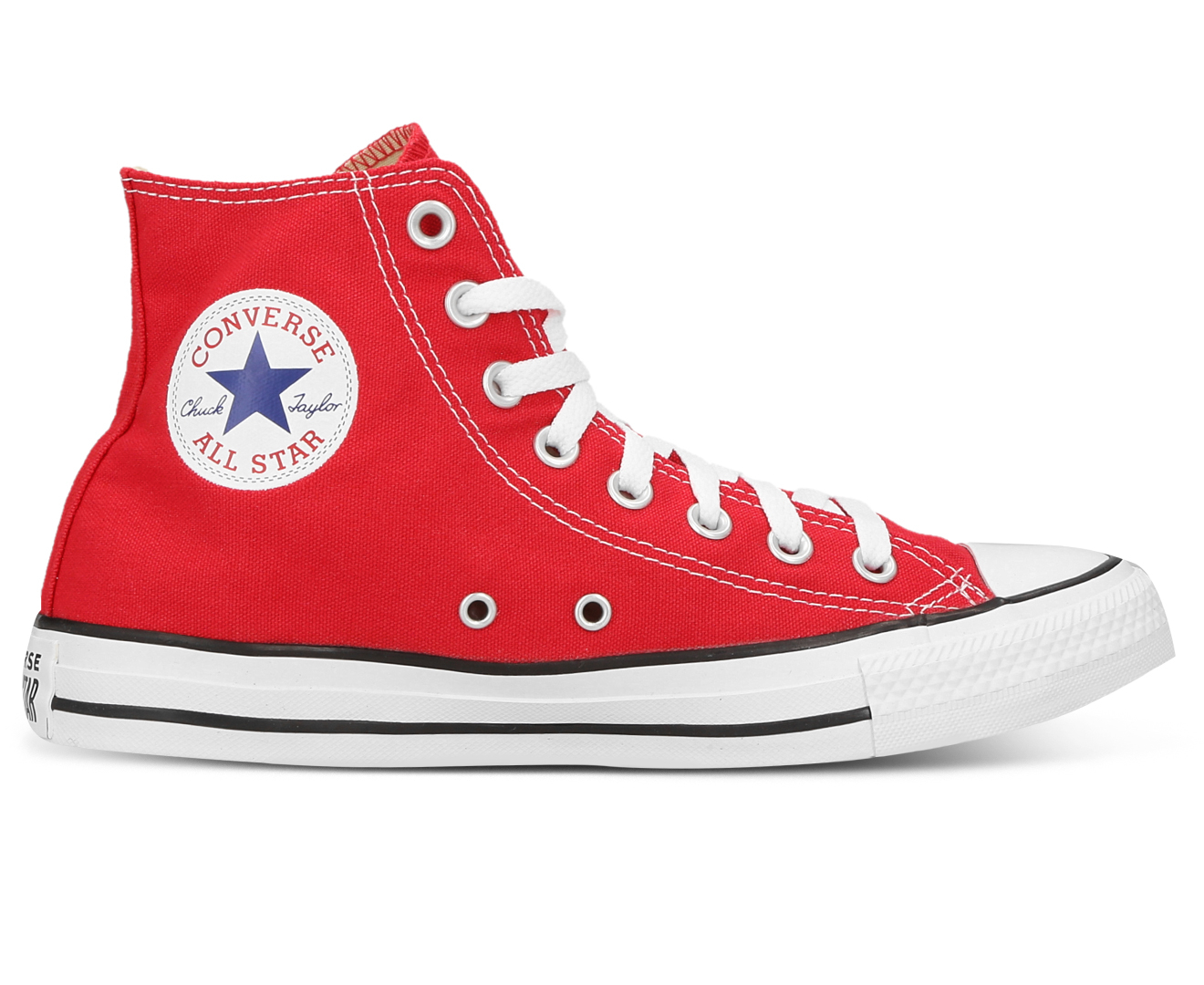 Converse Unisex Chuck Taylor All Star High Top Sneakers Red Catch