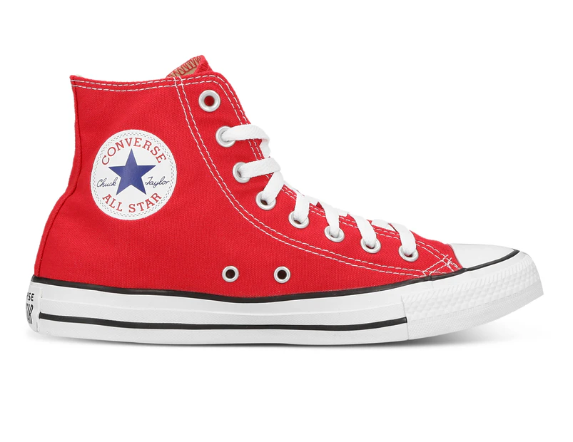 Converse Unisex Chuck Taylor All Star High Top Sneakers - Red 