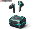 Monster Mission V1 True Wireless In-Ear Gaming Earbuds - Grey