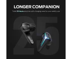 Monster Mission V1 True Wireless In-Ear Gaming Earbuds - Grey