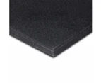 CORTEX 15mm Commercial Bevelled Edge Rubber Gym Tile Mat (1m x 1m) - Set of 6
