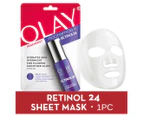Olay Regenerist Niacinamide & Retinol 24 Night Serum Sheet Mask