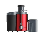 SOGA Juicer 400W Professional Stainless Steel Whole Fruit Vegetable Juice Extractor Diet Red