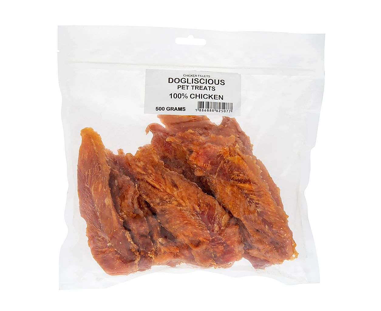 Doglisious Chicken Jerky Fillets 500g