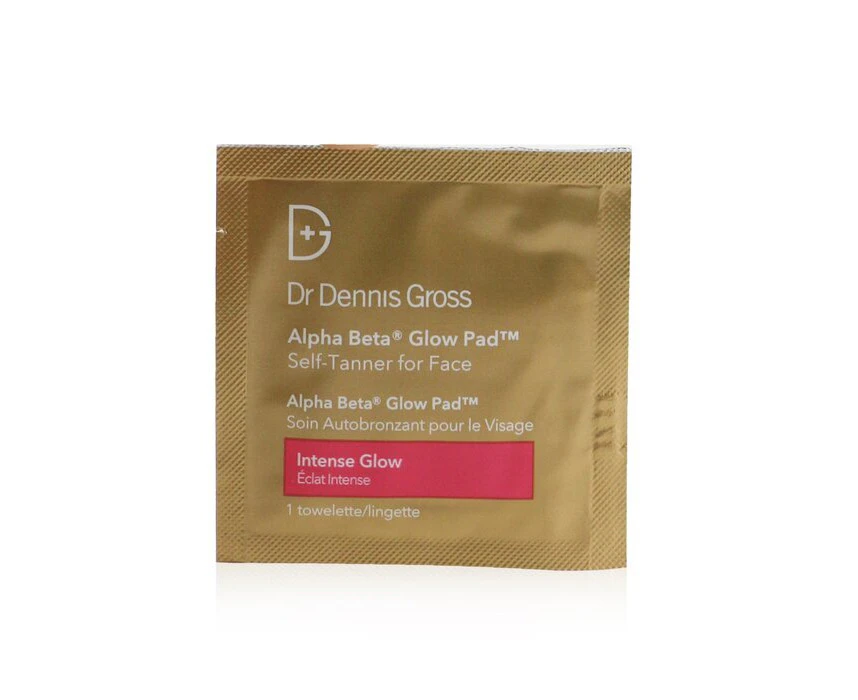 Dr Dennis Gross Alpha Beta Glow Pad For Face - Intense Glow 20 Towelettes