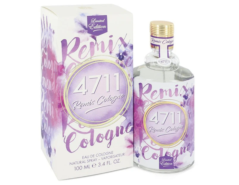 4711 Remix Lavender Eau De Cologne Spray (Unisex) By 4711 100 ml Eau De Cologne Spray (Unisex)
