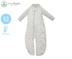 ergoPouch 2.5 Tog Baby Sleeping Suit Bag - Rainforest Leaves Grey