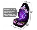 1Pc Universal Butterfly Car Seat Covers Auto Seat Protector Front Seat Cover