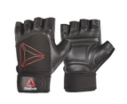 Reebok Lifting Gloves Small in Black & Red