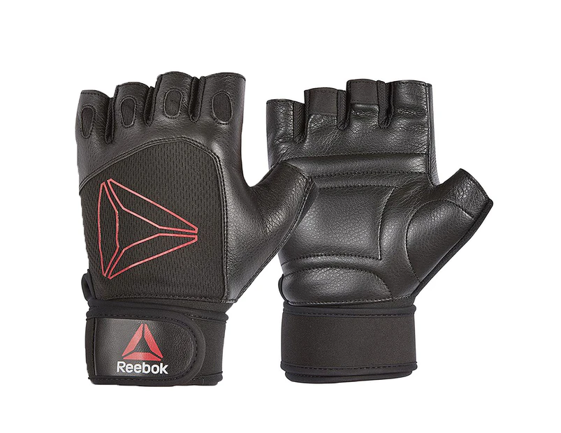 Reebok Lifting Gloves Small in Black & Red