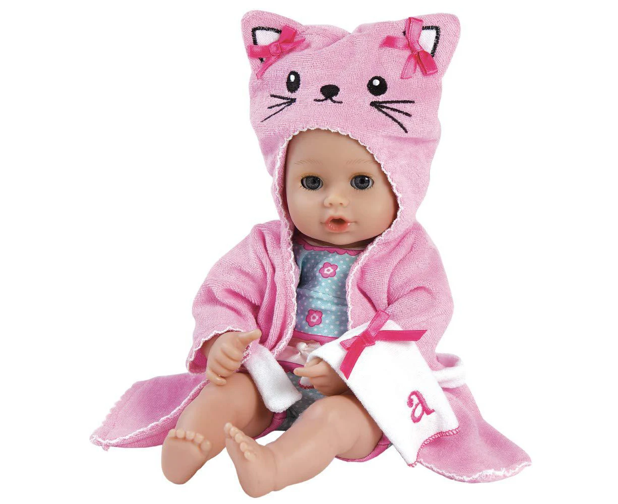 Bathtime Baby Kitty Doll - 33cm