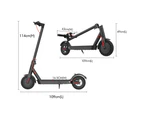 M365 Electric Scooter Folding Motorised Scooters Honeycomb Tires with shock Absorber Black A11E