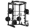 CORTEX SM-20 6-in-1 Power Rack with Smith & Cable Machine