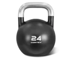 CORTEX 8kg to 32kg Commercial Steel Kettlebell V2 Package with Kettlebell Stand