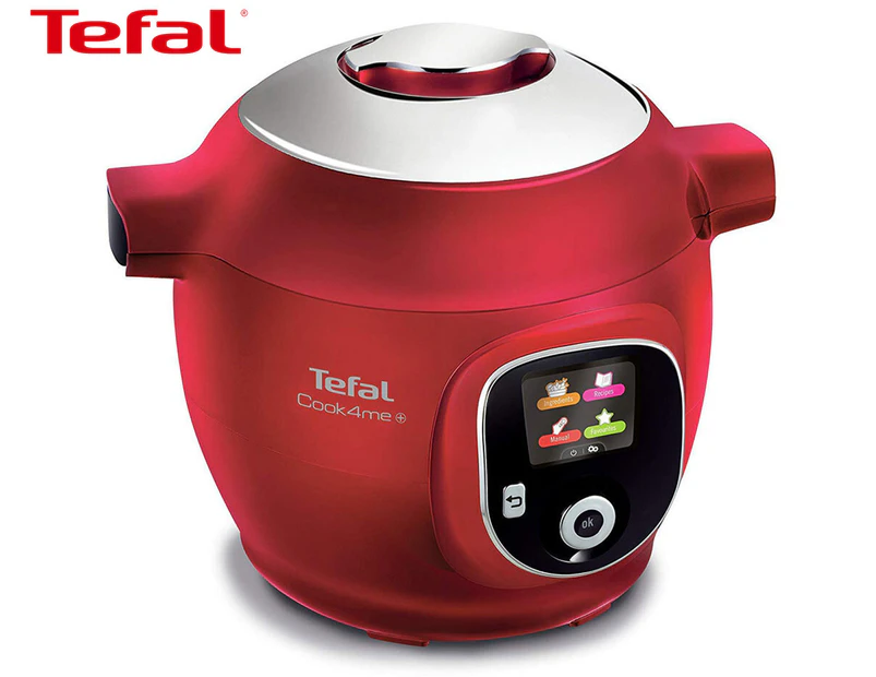 Tefal 6L Cook4Me+ Multicooker - Red CY8515
