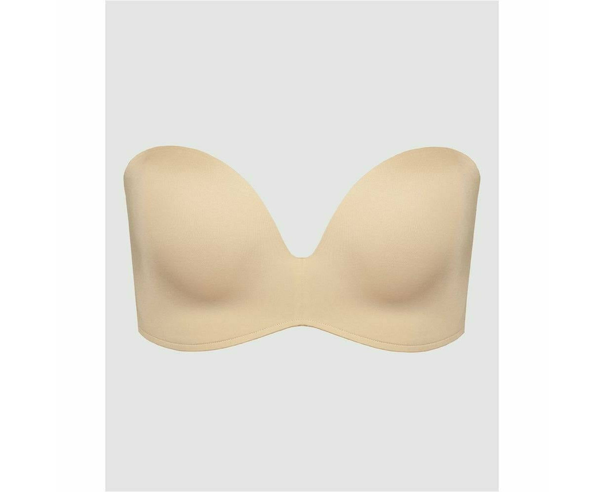 Strapless Backless Invisible Stick on Bra - Push Up Adjustable