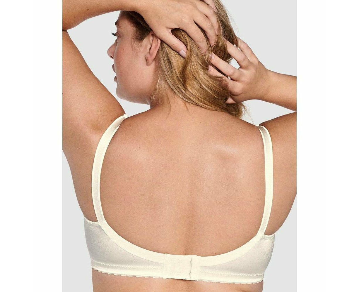 Naturana Moulded Wirefree Soft Cup Minimiser Bra in Ivory