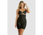 Miraclesuit Shapewear Tummy Tuck High-Waist Thigh Slimmer in Black