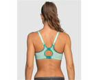 Shock Absorber Active Multi Support Sports Bra in Green Aloe