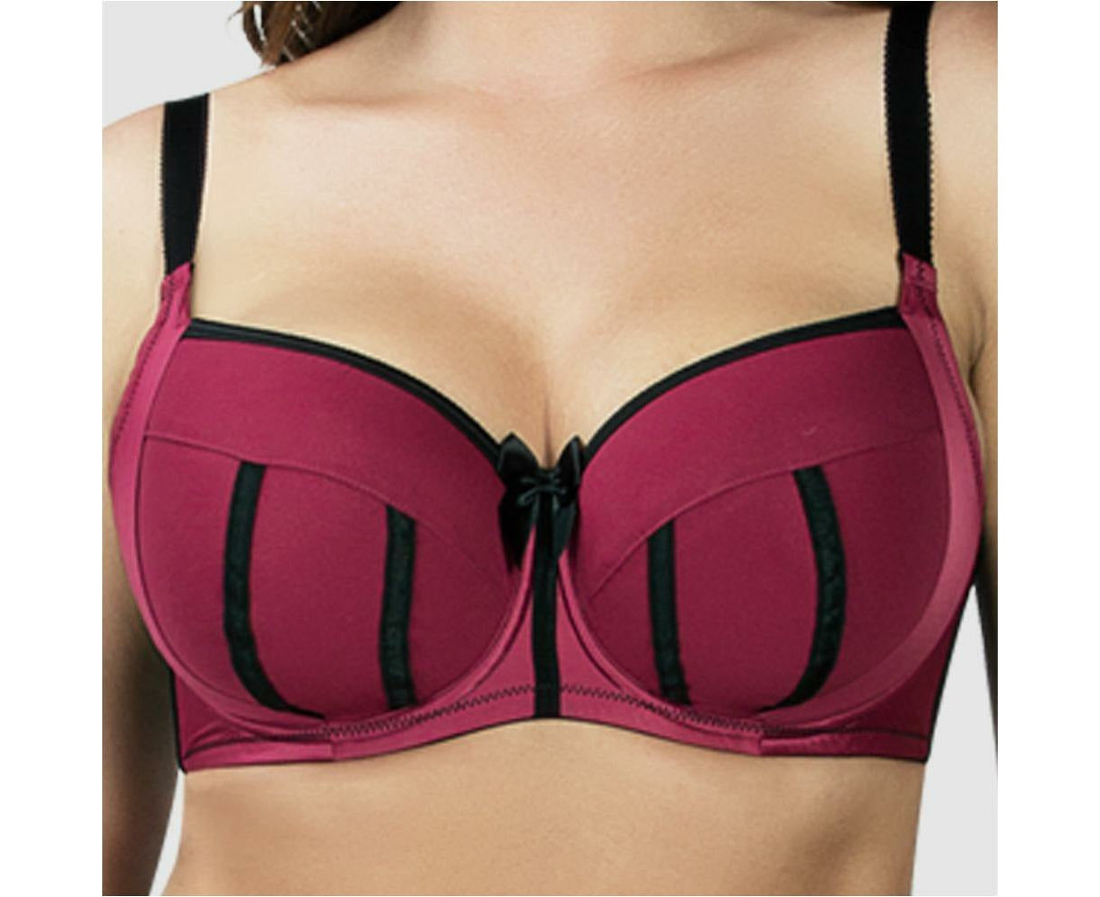Parfait Charlotte Padded Wired Bra in Rio Red