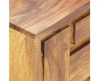 TV Cabinet 130x30x45 cm Solid Sheesham Wood STORAGE