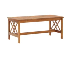 vidaXL Coffee Table 102x50x43 cm Solid Acacia Wood