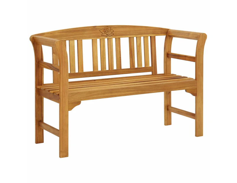 vidaXL Wooden Garden Bench Outdoor Chair Lounge Furniture Solid Wood Acacia