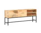 vidaXL Sideboard 145x30x60 cm Solid Mango Wood