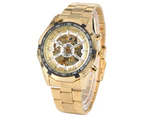 Men's Luxury Watch FORSINING Mechanical Wrist Watches Watch for Men-Gold