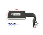 ZOIC For 15-30CM Aquarium Fish Tank Clip-on Clamp Light Lamp Lighting Blue&White