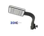 ZOIC For 15-30CM Aquarium Fish Tank Clip-on Clamp Light Lamp Lighting Blue&White