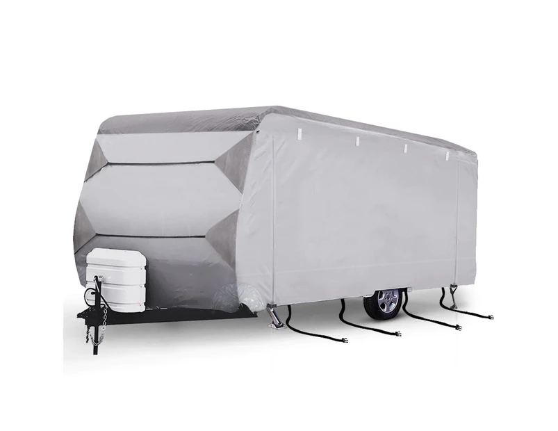 SAN HIMA 16-18ft Caravan Cover Campervan 4 Layer Heavy Duty UV Carry bag Covers