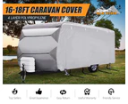 SAN HIMA 16-18ft Caravan Cover Campervan 4 Layer Heavy Duty UV Carry bag Covers