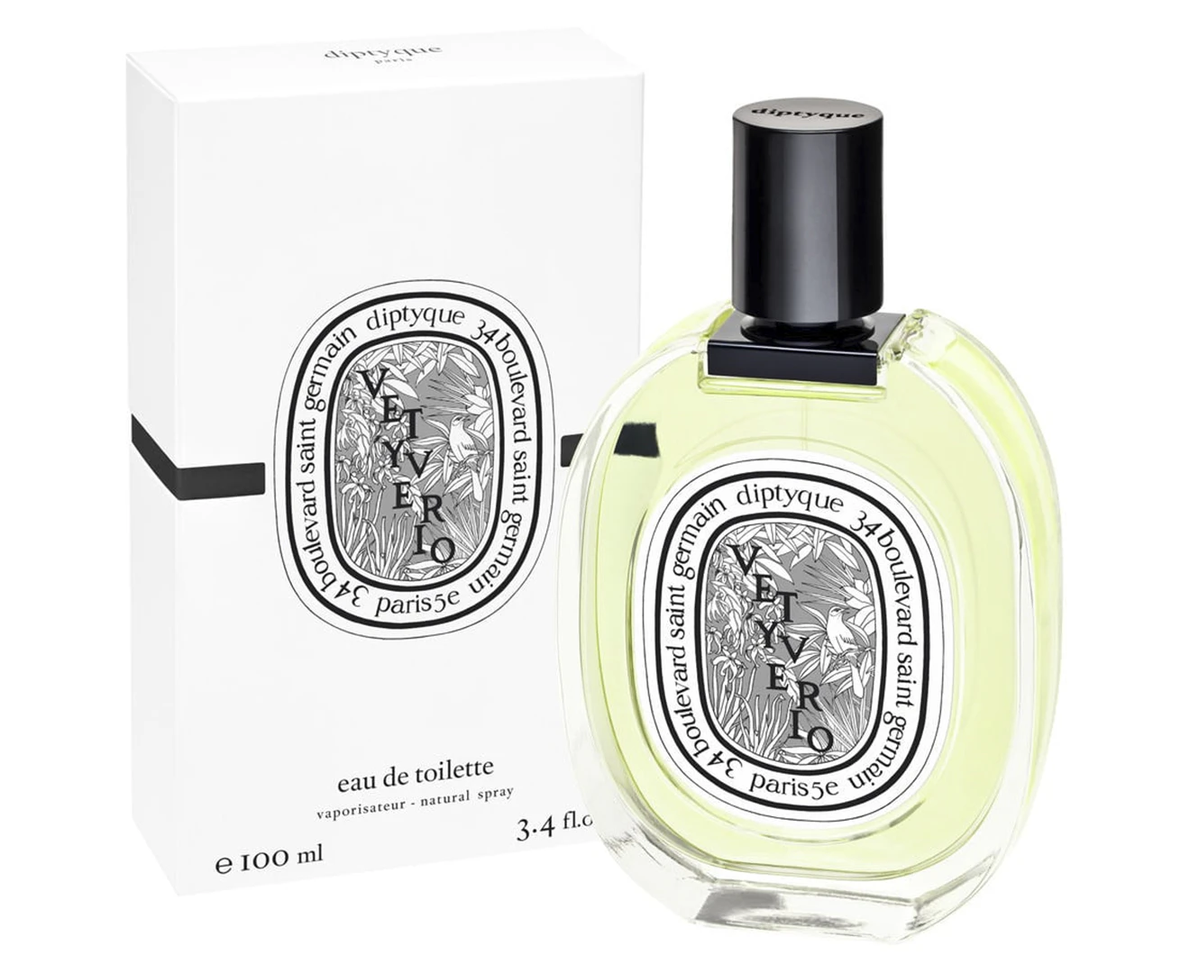 Diptyque Vetyverio For Men & Women EDT Spray 100mL