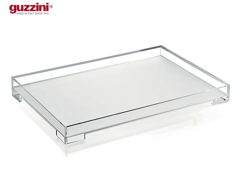 Guzzini Large Essence Serving Tray - Clear