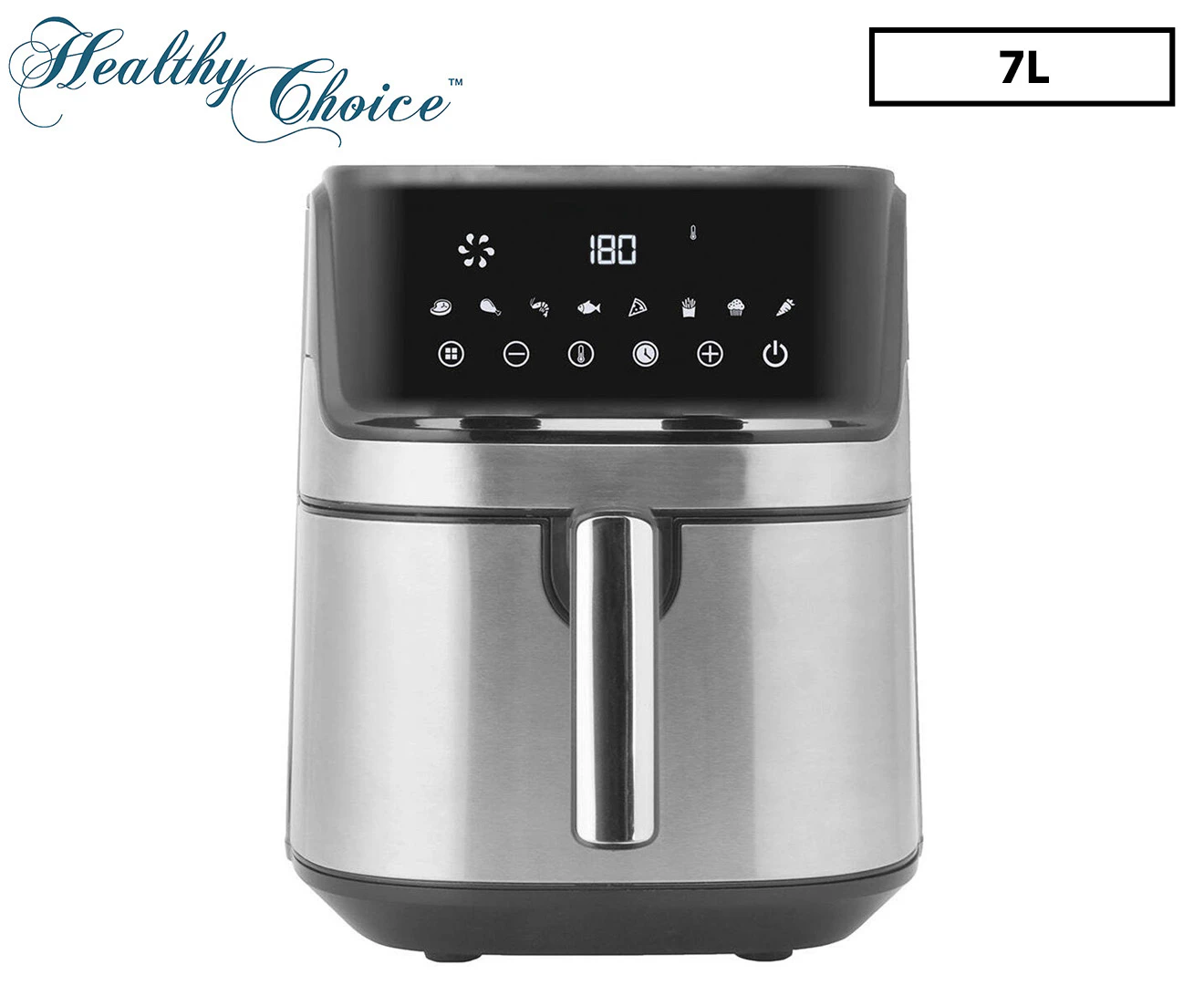 Healthy Choice 7L Digital Stainless Steel Air Fryer