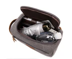 Men's Travel Shaving Toiletry Bag Travel Accessories - Grey
