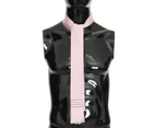 Dolce & Gabbana Pink Polka Dotted Silk Scarf Accessories Accessories Men