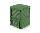 Elora Compost Bin 300L Composter Food Waste Recycling Kitchen Garden Scrap Aerated