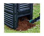 Elora Compost Bin 300L Composter Food Waste Recycling Kitchen Garden Scrap Aerated