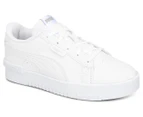 Puma Girls' Jada Pre-School Sneakers - White/Silver