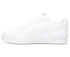 Puma Girls' Jada Pre-School Sneakers - White/Silver