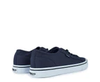 SoulCal Mens Sunrise Lace Up Canvas Lo Shoes Trainers Sneakers Footwear - Navy