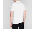 Firetrap Mens Double Pocket Polo Slim Fit Shirt Tee Top Short Sleeve Button