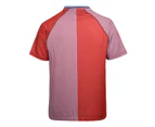 Score Draw Mens Draw Aston Villa 88 Home Jersey Tshirt Tee Top Short Sleeve - Claret