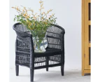 Zohi Interiors Genuine Malawi Chair in Black