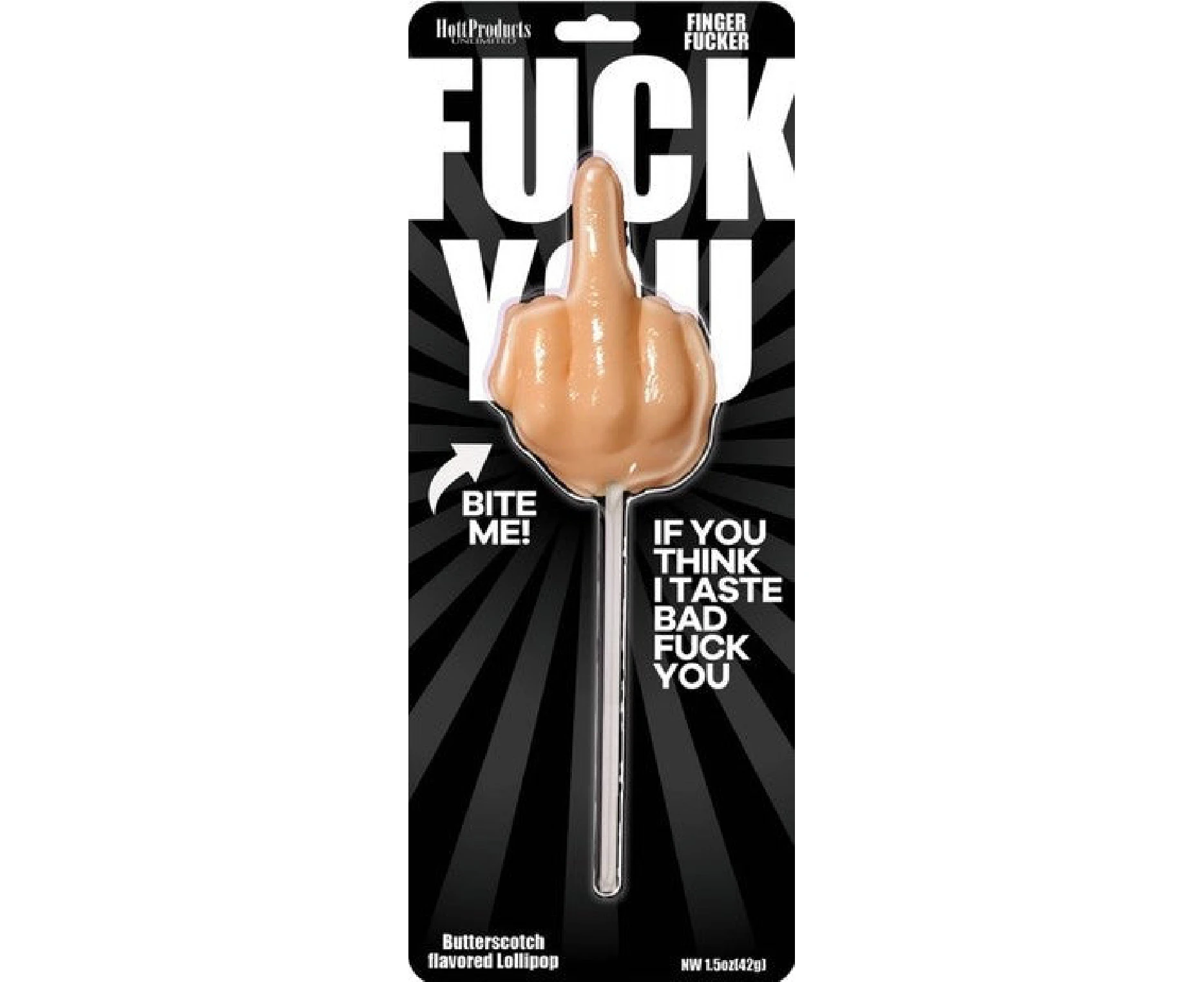 Fuck You Finger Fucker Lollipop