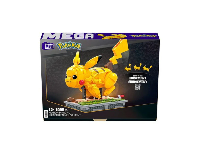 Mega Construx Pokémon Motion Pikachu - Yellow