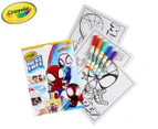 Crayola Color Wonder Mess Free Coloring Marvel Spidey & His Amazing Friends Book